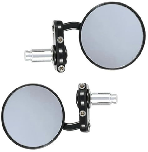 Motociclette Specchietti Laterali Specchietto Retrovisore Universale Per Moto Estremità Del Manubrio Da 7/8 Per Moto10 Parti Di Ricambio Maniglia Motociclo Specchietto