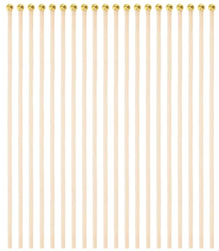 HIAKDOFT 25 Pezzi Aste Portabandiera in Bambù 40 Cm, Pennone Decorativo per Feste e Eventi, Asta Portabandiera Fai da Te Resistente e Stabile per Bandiere Nazionali e Decorative