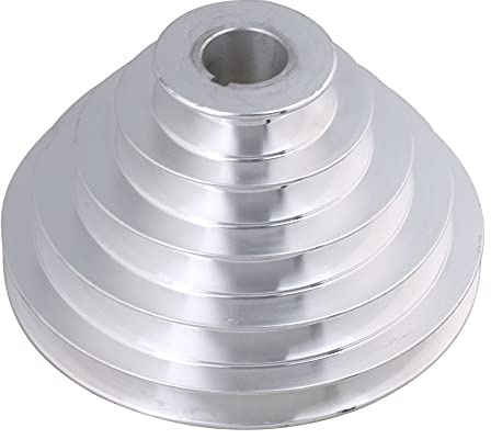 54mm bis 150mm Außendurchmesser 25mm Bohrungsbreite 12.7mm Aluminium 5-Stufen-Pagodenriemenriemen für einen Typ-Keilriemen