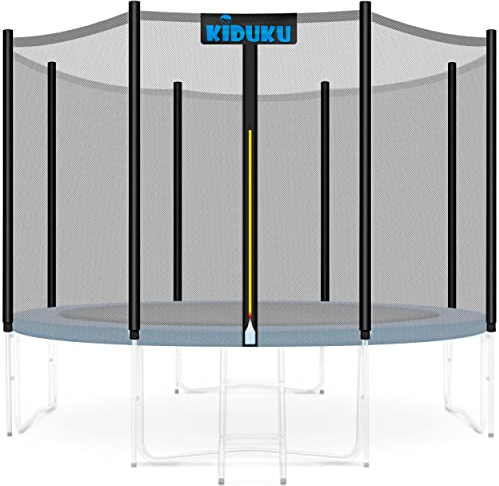 KIDUKU® Trampolin Sicherheitsnetz Ersatznetz Ø 244 305 366 427 cm | Trampolinnetz für Gartentrampolin | Trampolinersatznetz Trampolinschutz UV-beständig
