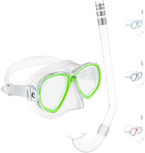 CRESSI Combo Set Perla Jr + Minigringo - Tauchmaske und Schnorchel