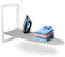 Ivation Wall-Mounted Ironing Board | Foldable 91.9 x 30.9 cm Ironing Station for Home, Apartment & Small Spaces | Sturdy Folding Board, Easy-Release Lever, Removable Cotton Cover & Mounting Hardware