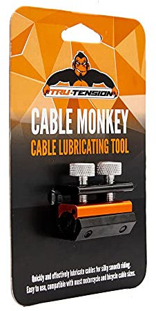 Tru-Tension | Cable Monkey | Cable Lubricator | Perfect For Road Riding, Off-Road, Commuting & Touring | Motorcycle Tools & Accessories