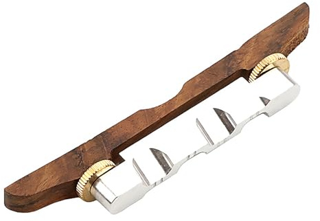 Gitarrenbrücke verstellbar Palisander Banjo Brücke Musikinstrument Ersatz Brücke Teil für 4/5/6 Saiten Banjos