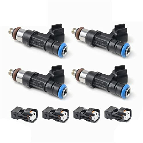 4 Stück Einspritzdüsen 0280158298 Für VW Für Golf Für Jetta 1.8T Turbo EV14 60lb 630cc, 0 280 158 298 Auto Einspritzdüse