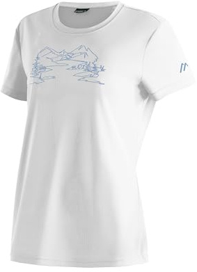 Maier Sports Wilma Print Funktionströja, fritidströja med tryck, normal passform