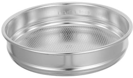 Abaodam Rundes Gartensieb Mit Feinem Mesh Handbetriebenes Sieb Für Gartenarbeiten Zum Filtern Von Erde Und Getreide Leicht Tragbar Und Wiederverwendbar Lochgröße