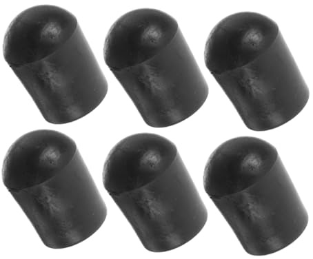 UTHCLO 6 Stück Teiliges Gummi Endpin Schutz für Kontrabass und Cello Rutschfeste Gummipads Einfache Installation Instrumentenzubehör für Sicheren Halt und Schutz