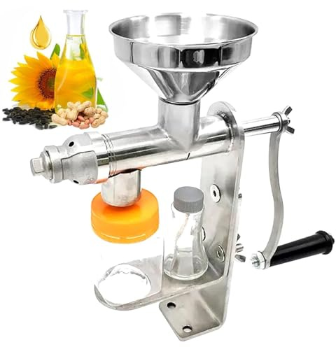 Presse à Huile De Sésame, Outil Manuel D'extraction D'huile Diy, Fabricant D'huile Domestique En Acier Inoxydable, Huile Pour Machine à Coudre Pour Arachides, Graines De Colza, Graines De Thé, Noix