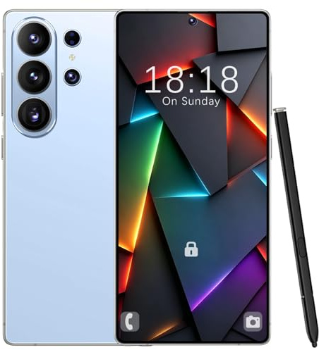T-Smart 12+512GB Unlocked Android Smartphone – 6.9 HD Display, 4500 mAh Battery, 21+8 MP Dual Camera, Dual-SIM, Face ID & OTG – No Contract