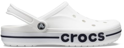 Crocs Unisex-vuxen Bayaband Clog, Vit/marinblå, 37/38 EU