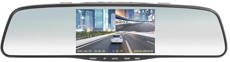 Navitel MR250NV Rückspiegel mit Dual Autokamera 1080P FHD (Touchscreen / 160° Weitwinkel/Nachtsicht/Parkmodus/Loop-Aufnahme/G-Sensor) inkl. 12 Monate Gratis Navigation
