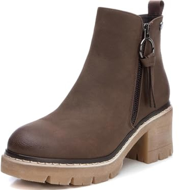 REFRESH 170442, Stivali alla Moda Donna, Taupe, 37 EU