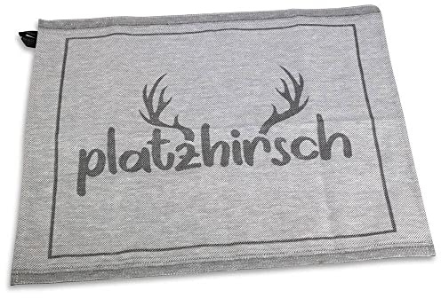 Original JOKIPIIN Sauna Sitzunterlage ''Platzhirsch'' 45x55cm