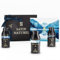 Satin Naturel Premium Geschenk für Ihn - Skincare Geschenkset Männer mit Moisturizer Face Männer + Augencreme + Gesichtsreinigung - Vatertagsgeschenke - Geschenke für Papa - Gesichtspflege Männer
