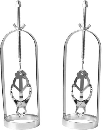 Metal Nipple Toys Adjustable Nipple Play Non Piercing Exotics Novelties Clips Nipple Clamps for Sex Nipple Ring for Couple