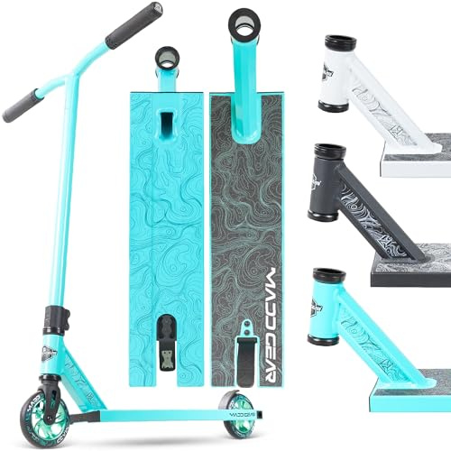 Madd Gear MG4 Trottinette Pro Stunt pour enfants et adolescents de 8 à 12 ans, légère et durable, pour skatepark et rue, montage facile,