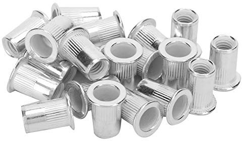 Aluminium Nietmuttern M6 Mit Gewindeeinsatz Effiziente Werkzeugnutzung Für Elektromechanische 200 Stück