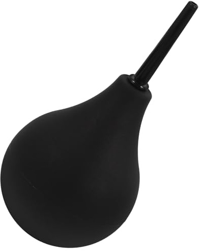 Anneome Ohr Saugball 224 Ml Schwarz Größe L aus Silikon für Sanfte Ohrendusche und Reinigung bei Erwachsenen