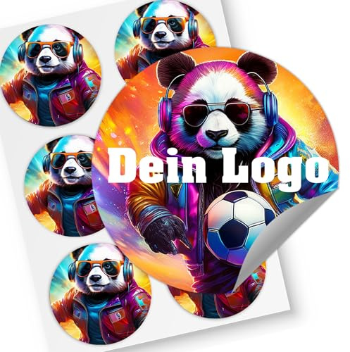 Malle Aufkleber selbst gestalten (60 Stück) personalisierte Malle Sticker Party Aufkleber selbstklebend wasserfest für Logos Bilder & Text Innen & Außen Spülmaschinenfest bis 60 Grad, wieder ablösbar