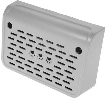 Hemobllo Marchepied Plastique pour Litière pour Âgés Pratique avec Pédale Antidérapante Sortie Boîte à Litière Design Compact Et Facile à Nettoyer