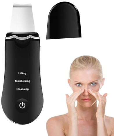 Espátula Facial Exfoliante Limpieza Profunda, Elevación, Máquina | Espátula Facial Recargable Para Nariz Mejillas Frente Hogar Dormitorio Viajes Madre Esposa Novia Amigas