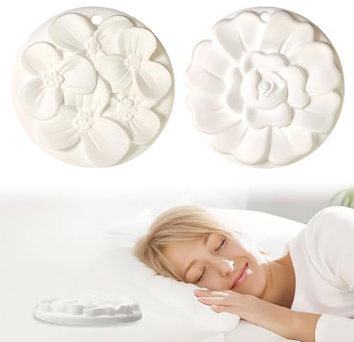 2 pezzi diffusore ornamento pietra profumata, Diffusore di Oli Essenziali Pietra Diffusore Olio Essenziale Diffusore Oli Essenziali per Soggiorno Bagno Auto Camera da Letto