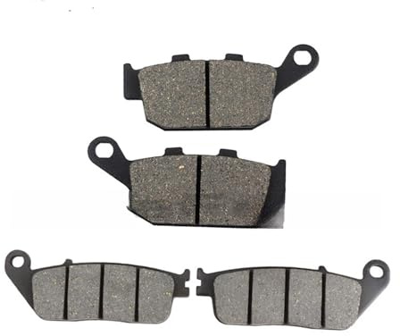 Pastillas de Freno Pastillas De Freno Delanteras Y Traseras para Motocicleta, Pastillas De Freno De Disco para Hon&da CB500F CB500 NC750S NC750X ABS DCT FA196 FA496 ATV