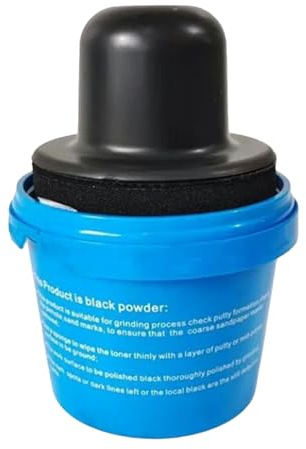 Mastic automobile pour voitures - Revêtement en poudre abrasive - Outils de polissage pour travaux de peinture - Réparation de carrosserie - Pour débutants et professionnels