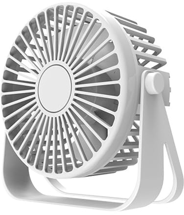 SHOOYIO Ventilador de escritorio USB de 3 velocidades ajustables para colgar en el techo, para el hogar, baño, cocina, ventilador de escritorio USB