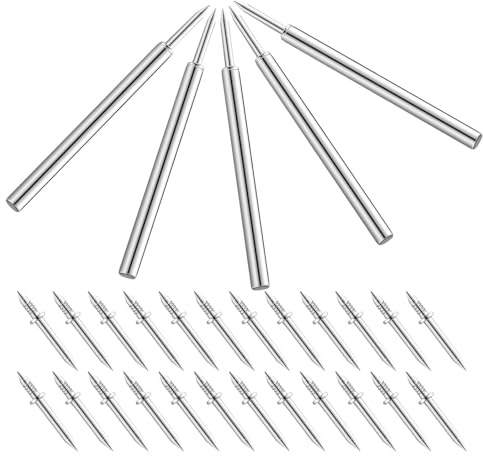 PLAFOPE Kit Chiodi Doppi per Battiscopa Senza Segni con Manicotto Specifico Chiodi Invisibili per Installazione Rifiniture Scale Battiscopa e Cornici Mobili Galvanizzati per Montaggio