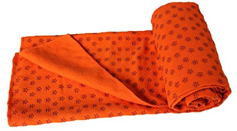 Fauhsto Yoga Handtücher für Yogamatte,rutschfeste Pilates Handtücher - 183 cm x 61 cm-Mikrofaser Hot Yoga Handtuch, Ashtanga Yoga Handtuch - Super Saugfähig, Schnelles Trocknen - Frei Tragetasche