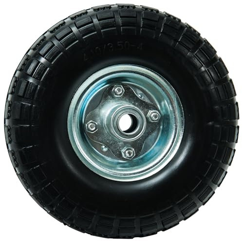 Ruota impermeabile asse decentrato 260 x 85mm WERKA PRO Foro di 20mm