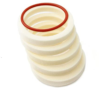 SPORTARC Staubdichtungs-Set für Mountainbike, Vorderradgabel, Staubdichtung, 40 mm, Öldichtung, absorbiert Ölschwamm, Ringteile