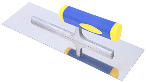 Cazzuola per Rasatura Cazzuola per Cartongesso Frattazzo in Acciaio Cazzuola per Edilizia Strumento per Stuccatura Pavimenti(300mm)