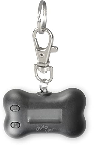 duvoplus, Fitpet Multifunktionaler Aktivitätstracker, 5,5 x 3,5 x 2 cm, Schwarz, Lokalisierung, Aktivitätstracker, Gesundheitsfunktion, geeignet für Hunde, GPS-Halsband
