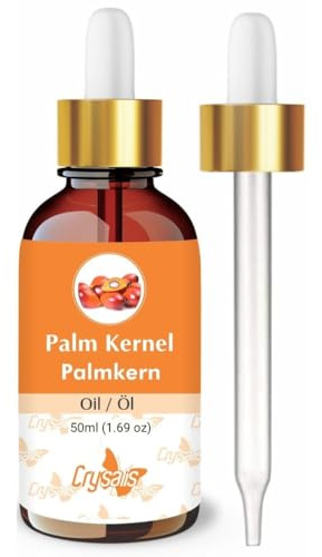 Crysalis Aceite de semilla de palma (Elaeis Guineensis) 50 ml/1,69 Fl oz