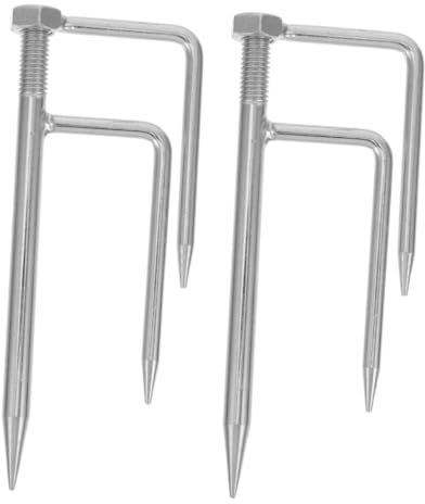 KONTONTY 2piezas De Tierra para Sombrilla Resistente para Sombrillas De Exterior Base Portátil para De Estacas para Césped