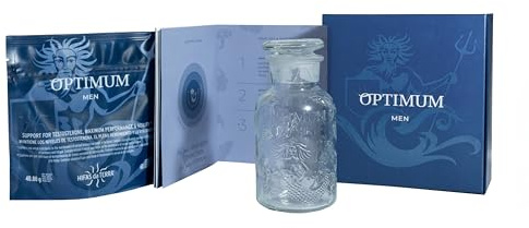 HIFAS DA TERRA Optimum Health Men Welcome Pack Botella + Refill 60 Cápsulas | Suplemento Nutricosmético con Extracto de Cordyceps y Reishi para apoyar la Energía, la Vitalidad y el Bienestar Masculino