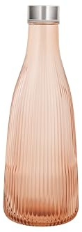 Cosy & Trendy Bottiglia in Vetro ATLA, Bronzo, 1 L con Tappo
