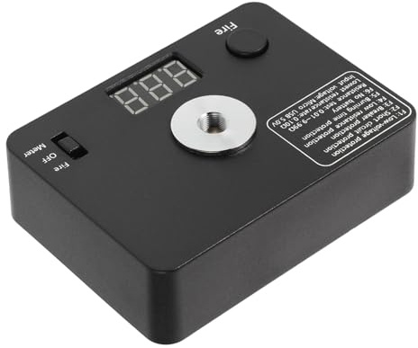 VALICLUD Tester di Resistenza Ohm Portatile Piccolo senza Batteria, Strumento della Bobina per Elettricisti e Fai da Te, Piattaforma di Misura per Manutenzione e Test Elettrici