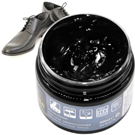 Rénovateur de Cuir pour Canapés – Raviveur de Couleur, Produit d’Entretien | Crème réparatrice pour fissures et rayures, baume de restauration pour sièges, vêtements, sacs et meubles en cuir