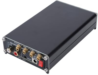 Yechiry Amplificatore Stereo, Amplificatore di Potenza HIFI, Amplificatore di Classe D 300Wx2 Stereo a 2 con Ricevitori Purepath Ultra HD Ad Alta Potenza a Bassa Perdita per