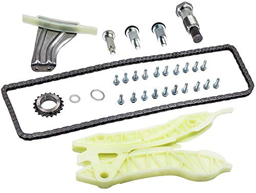 maXpeedingrods Engine Timing Chain Parts Kit for Mini R55 R56 R57 R58 R59 R60 R61 1.4 1.6 N12 N16 Cooper Peugeot 207 208 308 1.6L 1598CC 1600CC l4 GAS 2007-2010 Turbo 11318618318 11317534768
