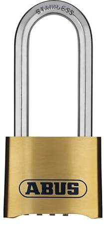Zahlenvorhangschloss 180IB/50 HB63 B/SB Schlosskörper-B.52mm MS ABUS