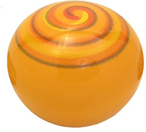 Schwimmkugel orange, Schwimmstein für den Gartenteich