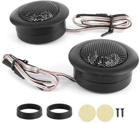 Yctze Audio Hochtöner Audio Lautsprecher, 2Pcs 120W Universal Universal Audio Audio Player mit hoher Leistung 2500~25000Hz Autolautsprecher Hochtöner