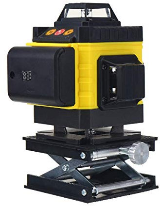 Horizontal And Vertical Beam 16 Line 4D Level Meter Green Line Powerful Green Light 4d Green Beam Level Meter Automatic Leveling Horizontal And Vertical Measurement Tool Beam Level