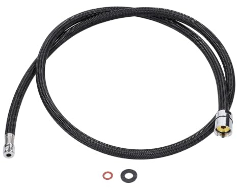 easyPART passend für KOTT-GLIDE KOTT-GLIDE 1,50 M NEU UNIVERSAL | Brauseschlauch, Schlauch, Polyester, 1, 5m, für Küchenarmatur, Duschschlauch, Küchenbrause, Spültischbrause, Flexibel