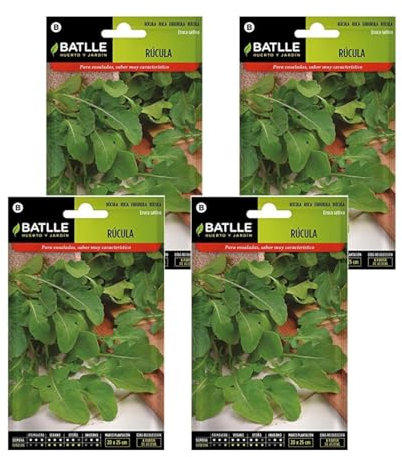 Semillas de rúcula de Semillas Batlle PACK (4)